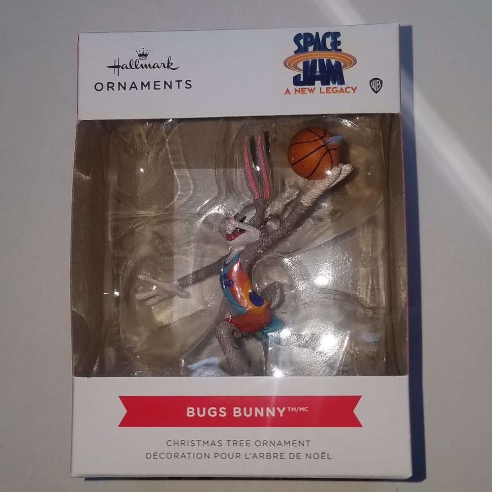 Hallmark space jam a new legacy bugs bunny Ornament new in box